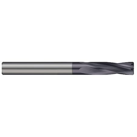 Harvey Tool 5/16 Cutter dia. x 1 in. 1 Flute Length Carbide Flat Bottom Counterbore, 4 Flutes, AlTiN Coated 731620-C3